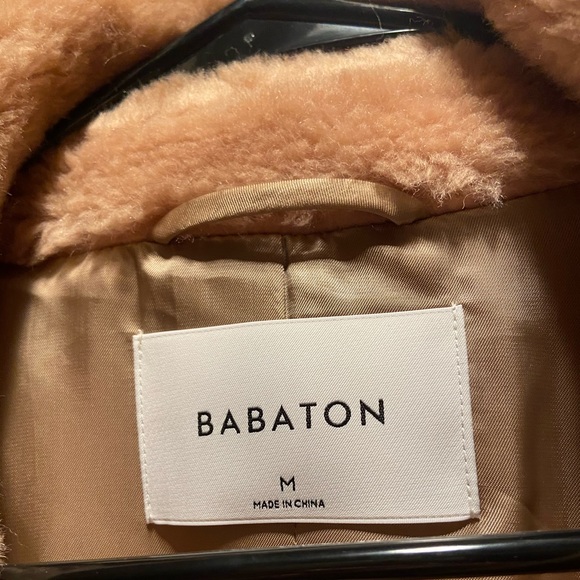 Babaton wool teddy coat - Picture 5 of 16